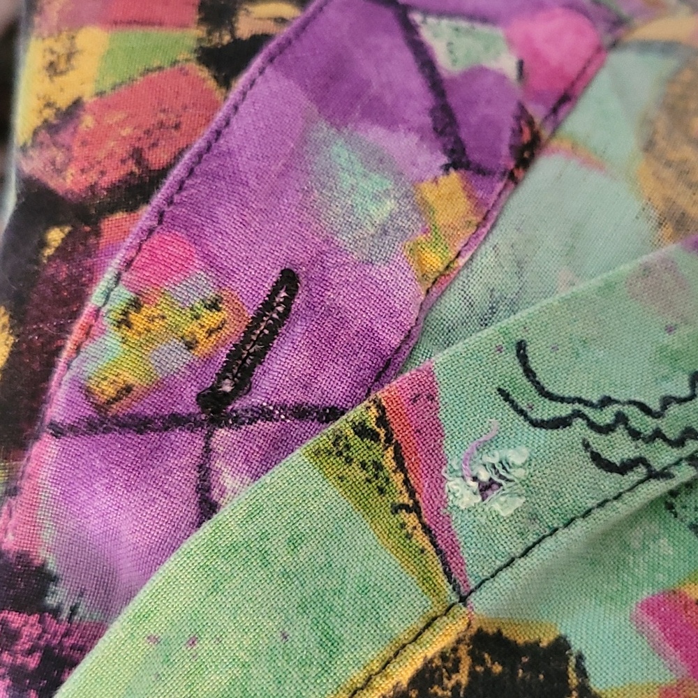 80's City Streets SS button down sz. XL - Picture 4 of 5